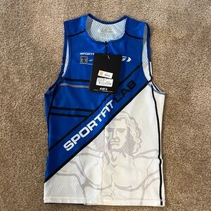 NWT Louis Garneau Sleeveless Tri Top - size small